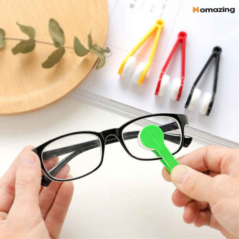 Mini Microfiber Eyewear Cleaning Brush 1Pcs