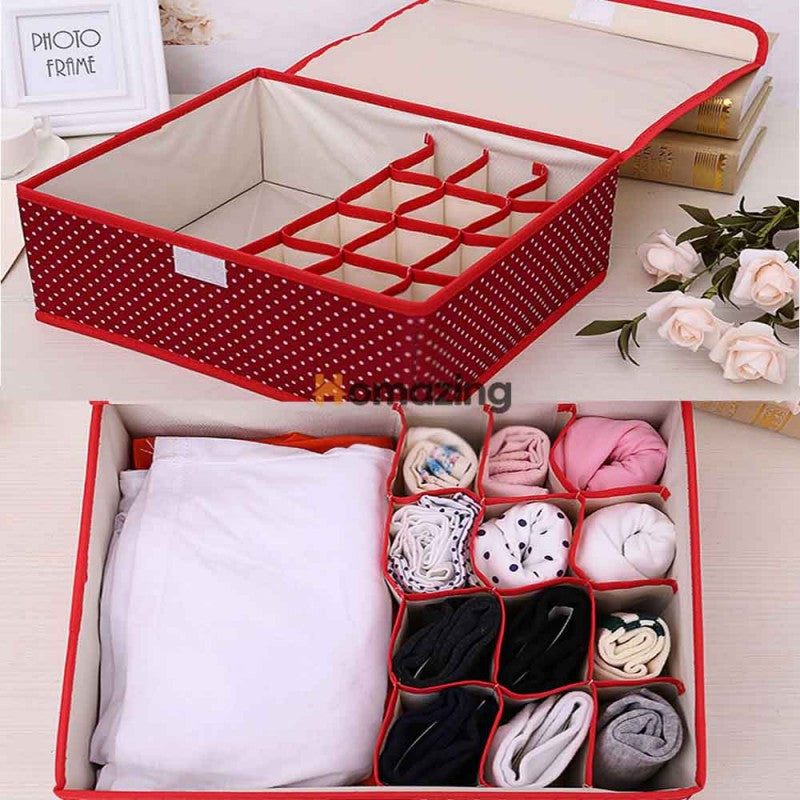 2 In 1 Undergarment Organizer Box