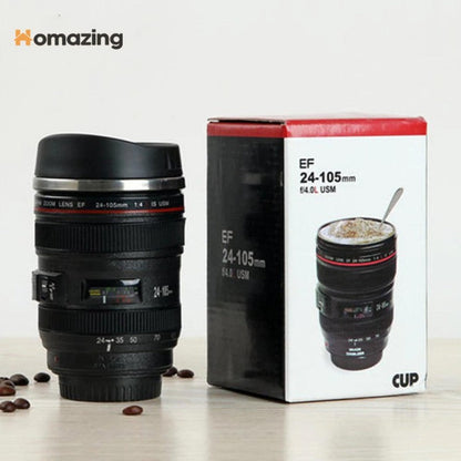 Creative Camera Lens Coffee Tea Mug 300 ML