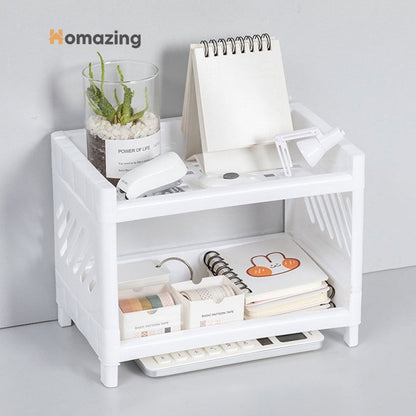 2 Layer Storage Organizer Shelf