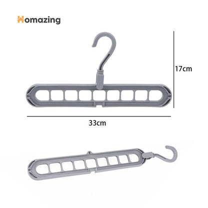 Multi Slot Hanger Closet Organizing Hanger