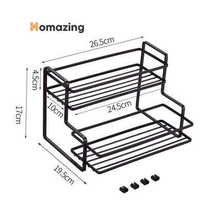 2-Tier Spice Seasoning Rack