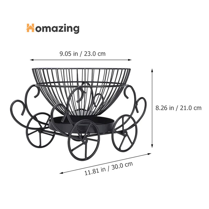 2 Tier Decorative Fruit Basket