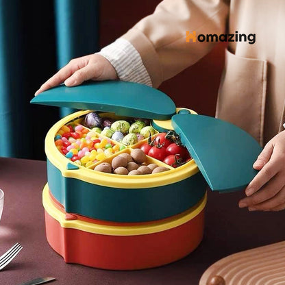 4 Partition Dry Fruit Storage Box