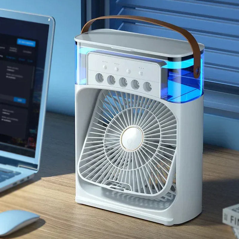 Portable Air Cooling Fan With Humidifier