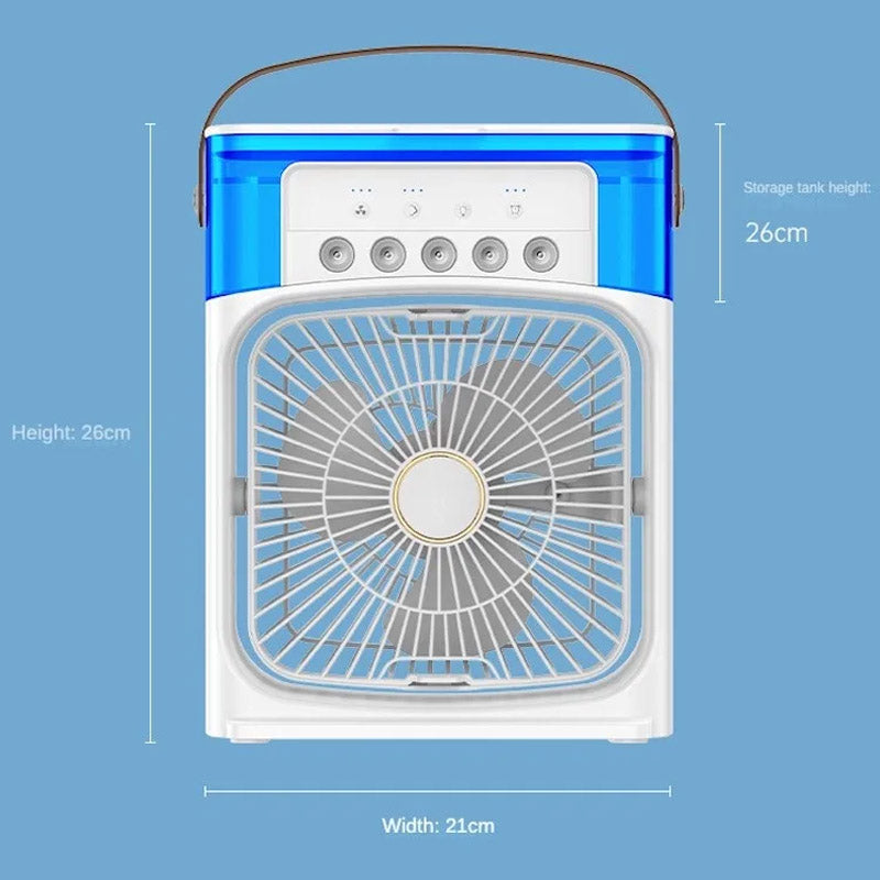 Portable Air Cooling Fan With Humidifier