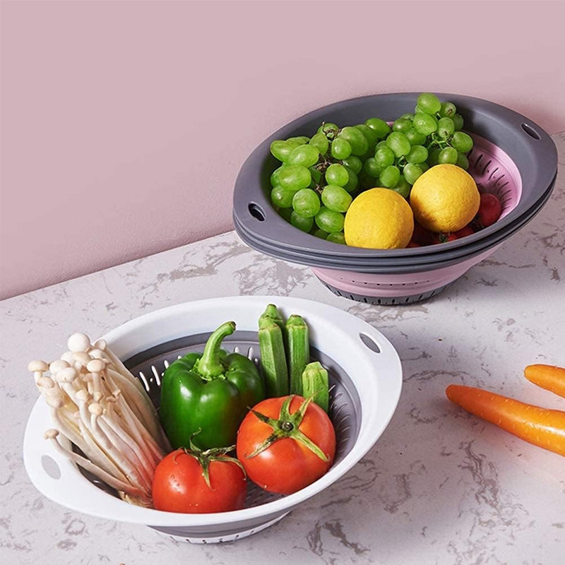 Folding Silicone Colander Basket