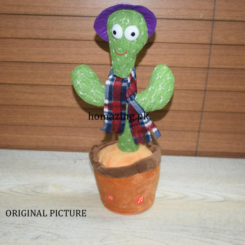 Cute Dancing Cactus Toy With Talking