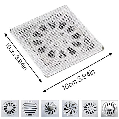 Disposable Floor Drain Sticker Pack Of 10