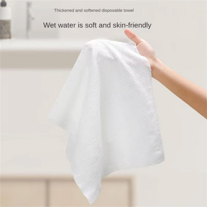 7Pc Disposable Compressed Face Towel