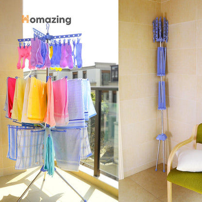 Foldable Clothes Drying Rack