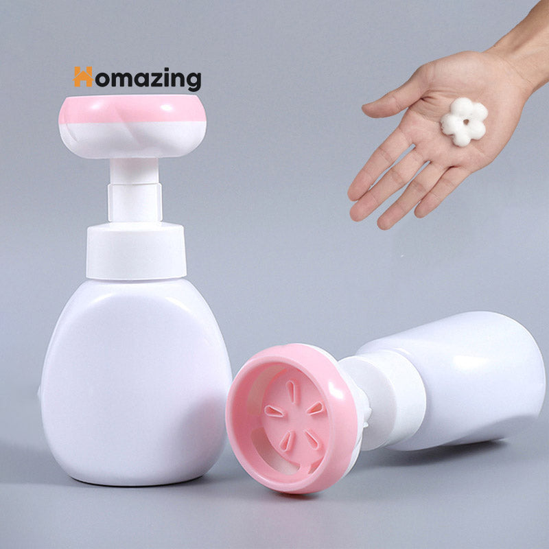 Hand Wash Soap Pump Bottle Flower Shape