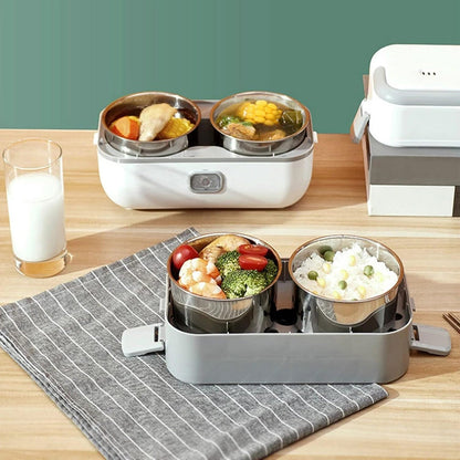 Electric Heating Lunch Box Double Layer