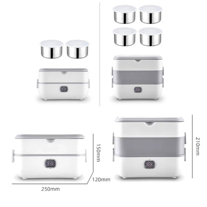 Electric Heating Lunch Box Double Layer