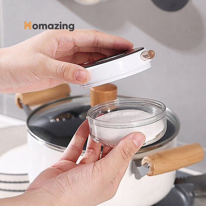 Magnetic Spice Tins Jars Press Type