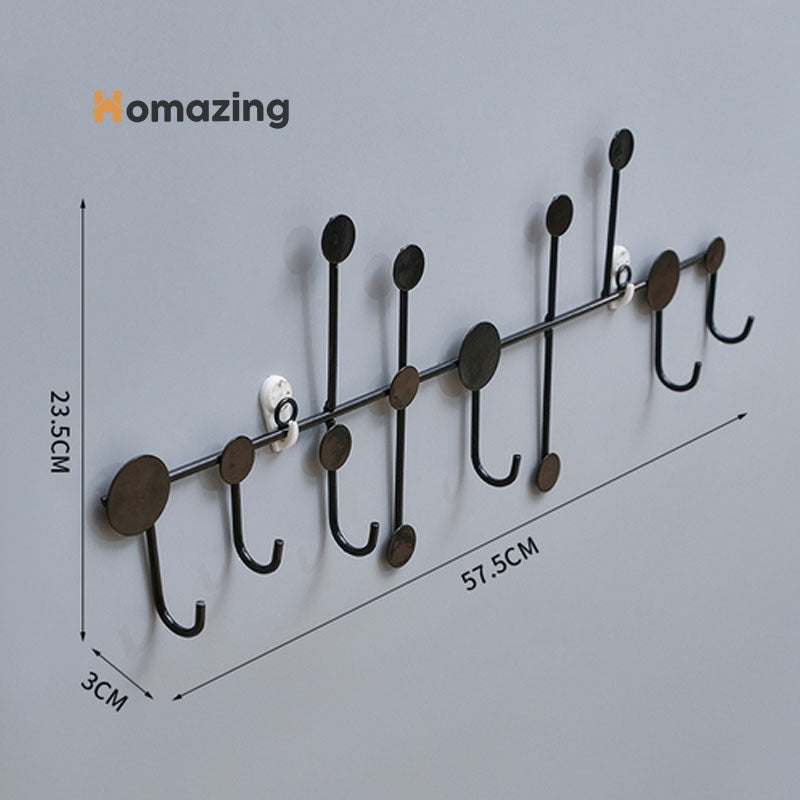 Multi Hook Metal Wall Hanger