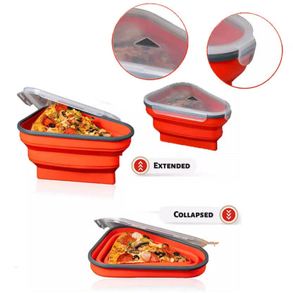 Pizza Storage Container With 5 Serving Trays