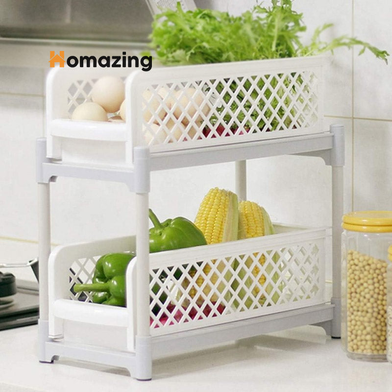 2-Tier Sliding Shelves