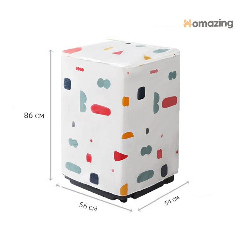 Printed Washing Machine Cover Single Tub