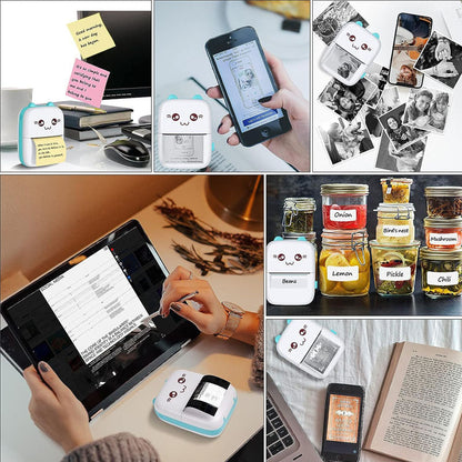 Portable Thermal Mini Photo Printer