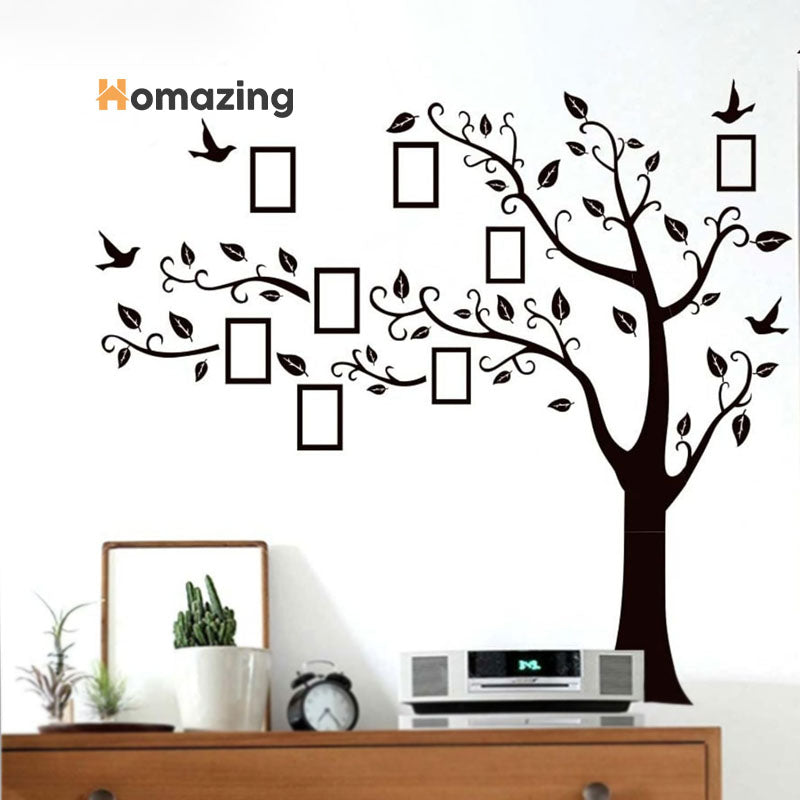 Tree Wall Sticker With Photo Frames