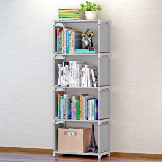 4 Layer Portable Simple Book Shelf Modern Bookcase