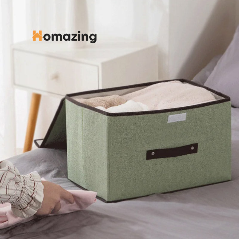 Wardrobe Clothes Storage Box With Lid