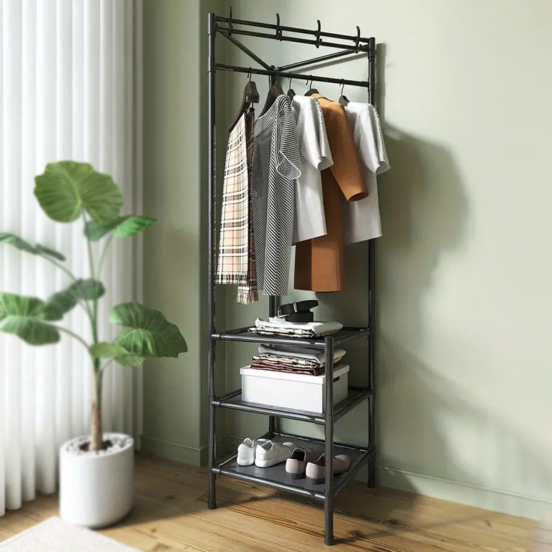 3 Layer Corner Clothes Rack