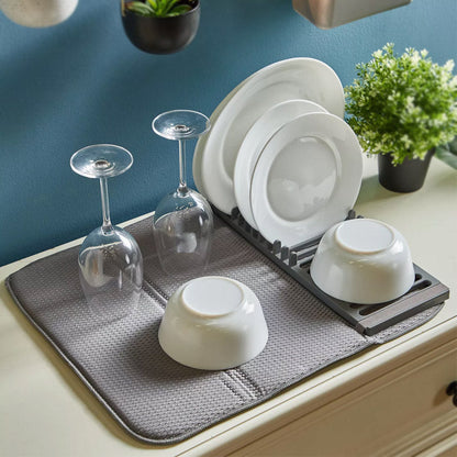 Foldable dish drying Pad