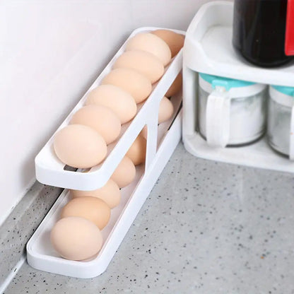 2 Tier Egg Dispenser Refrigerator