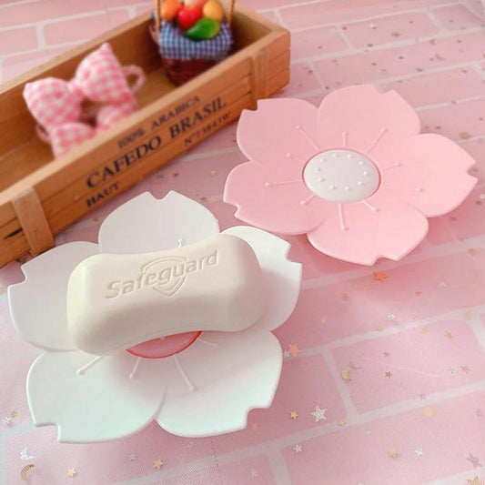 Flower Soap Drain Dish