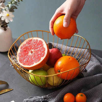 Iron Fruit Storage Bowl