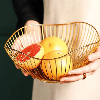 Iron Fruit Storage Bowl