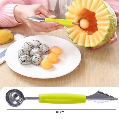 2 in 1 Melon Digging Scoop