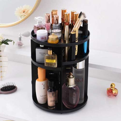 360 Rotating Cosmetic Makeup Organizer