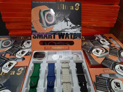 4 in 1 Straps Ultra Smartwatch