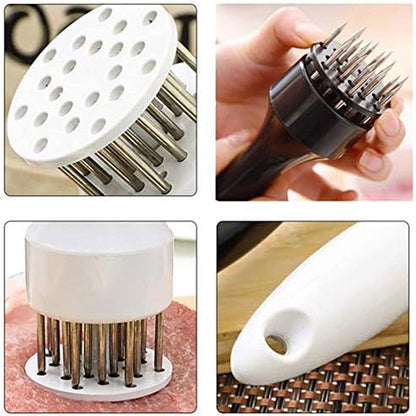 Meat Tenderizer - Stainless Steel Needles Multi Function Meat Tenderizer