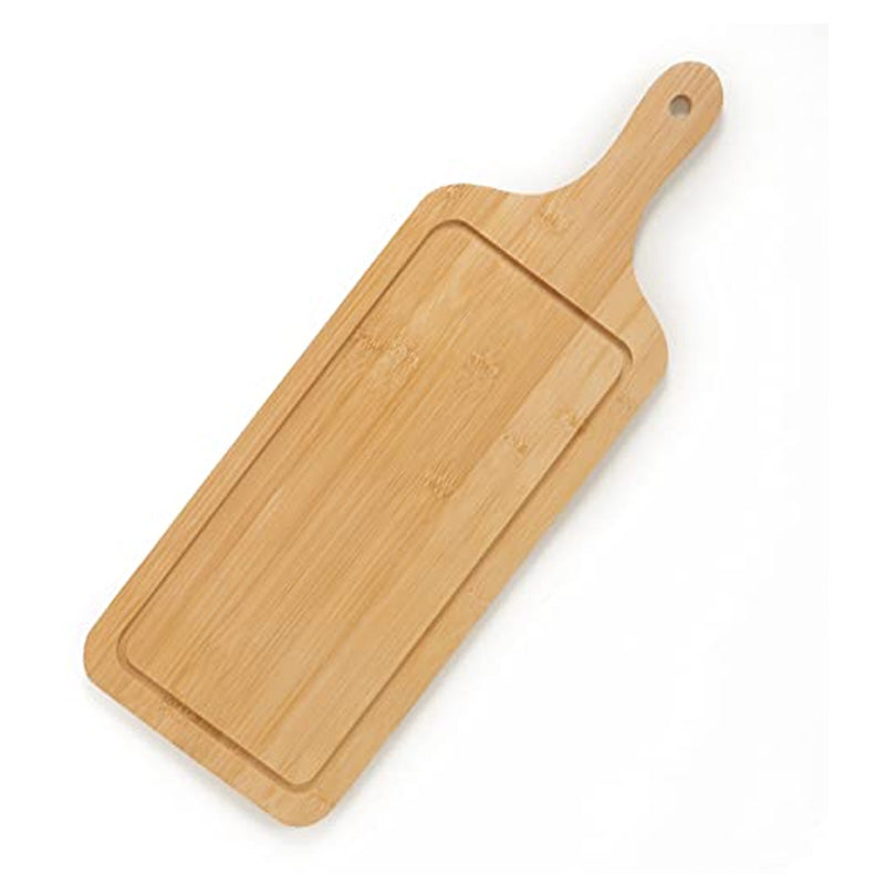 Bamboo Platter Tray With Handle