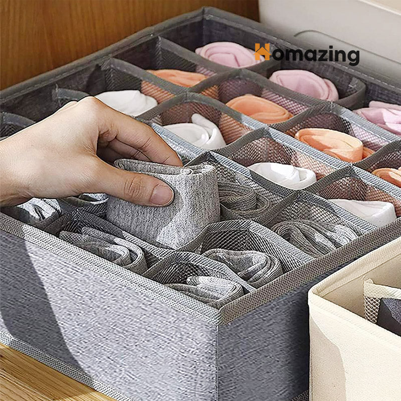 Socks Storage Organizer Box 24 Pocket