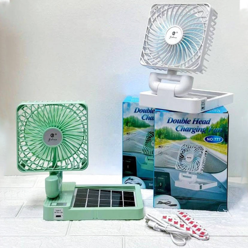 Single Head Solar Charging Fan