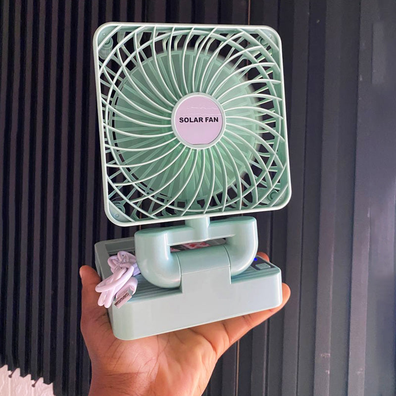 Single Head Solar Charging Fan