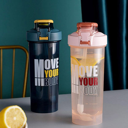 Portable Water Bottle Shaker 800ML