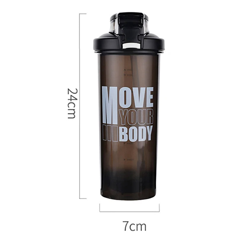 Portable Water Bottle Shaker 800ML