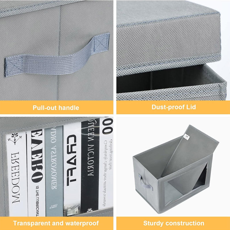 Stackable Large Storage Organizer With Lid